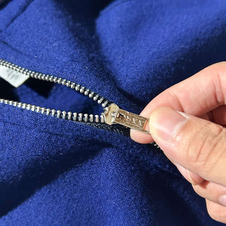 90's action アルミジップ フルジップ スウェット パーカ