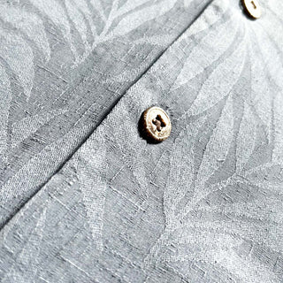 00's GEOFFREY BEENE  シルク オープンカラー アロハ S/Sシャツ