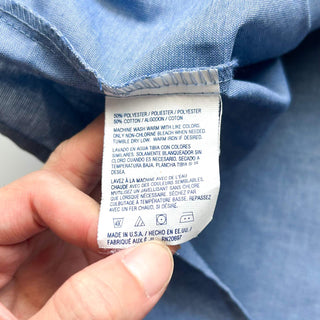 〜00's "made in USA" Dickies シャンブレー ワーク S/Sシャツ