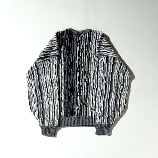 80's "made in USA" Edison Knitwear デザイン ニット セーター