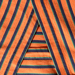 90's～ Duck Head オレンジ×ネイビー ボーダー Tシャツ