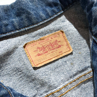 80's～ "made in USA" Levi's 70506-0217 "濃紺" デニム ジャケット