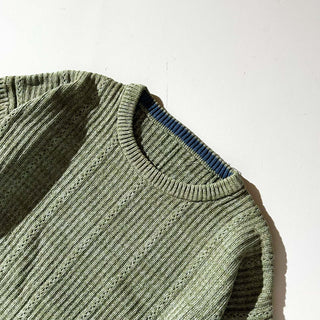 ～00's ボックスシルエット メランジ ニット セーター