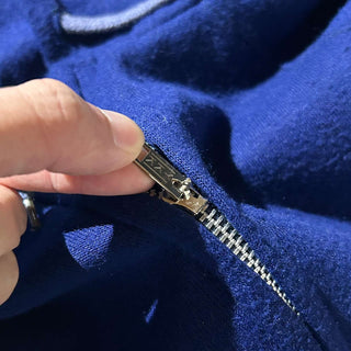 90's action アルミジップ フルジップ スウェット パーカ