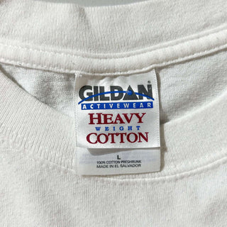 00's GILDAN "Y2K × Jesus" メッセージ Tシャツ