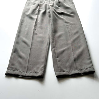 90's～00's AXIST レーヨン混 2タック スラックス