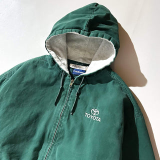 ～80's "made in USA" Holloway "TOYOTA" 裏キルティング ダック アクティブタイプ ジャケット