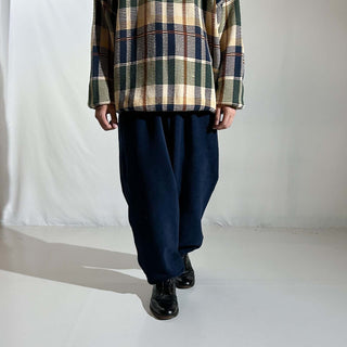 90's "made in USA" NAUTICA ドローコード フリース パンツ