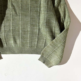 ～00's ボックスシルエット メランジ ニット セーター