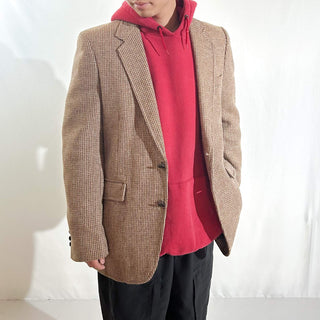 ～90's Yves Saint Laurent  ツイード テーラード ジャケット
