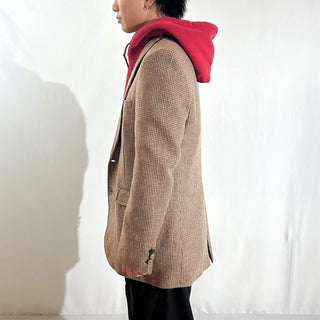 ～90's Yves Saint Laurent  ツイード テーラード ジャケット