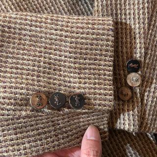 ～90's Yves Saint Laurent  ツイード テーラード ジャケット