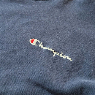 00's Champion リバースウィーブ 刺繍 ワンポイント スウェット シャツ