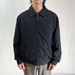 00's Claiborne ブラック ピーチスキン ドリズラー ジャケット