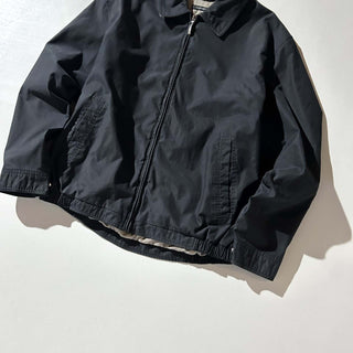 00's Claiborne ブラック ピーチスキン ドリズラー ジャケット