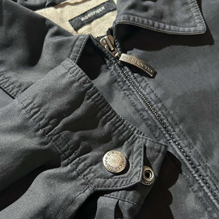 00's Claiborne ブラック ピーチスキン ドリズラー ジャケット