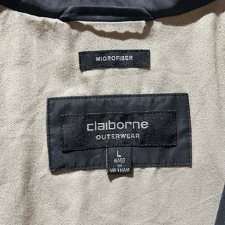 00's Claiborne ブラック ピーチスキン ドリズラー ジャケット