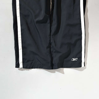 00's Reebok ドローコード ブラック シェル パンツ