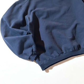 00's champion "極太アーム" ネイビー 無地 スウェット シャツ