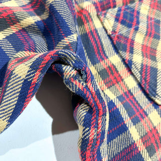 70's BIG MAC チェック L/Sネルシャツ