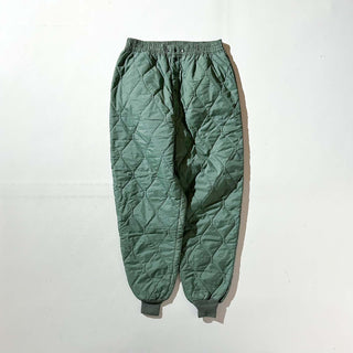 70's U.S.AIR FORCE CWU-9/P セージグリーン キルティング ライナー パンツ