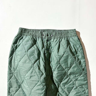 70's U.S.AIR FORCE CWU-9/P セージグリーン キルティング ライナー パンツ