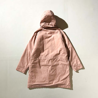 70's WOOLRICH サーモンピンク ダブルジップ フーデット マウンテン ジャケット