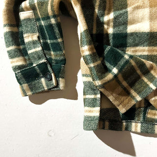 70's～80's Eddie Bauer ウール×ナイロン チェック シャツジャケット