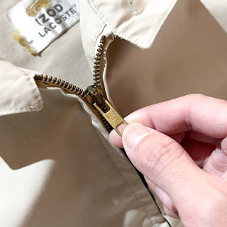 70's～80's IZOD LACOSTE チンストラップ ドリズラー ジャケット