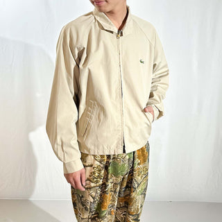 70's～80's IZOD LACOSTE チンストラップ ドリズラー ジャケット