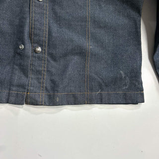 70's～ Sears "濃紺" スナップ ウエスタン デニム L/Sシャツ