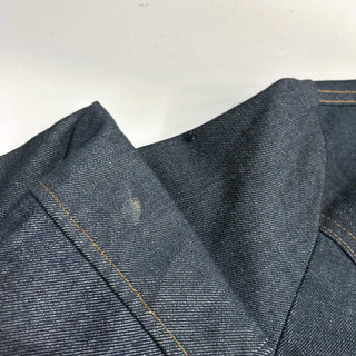 70's～ Sears "濃紺" スナップ ウエスタン デニム L/Sシャツ