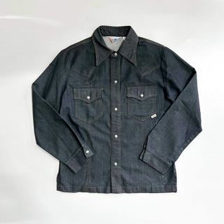 70's～ Sears "濃紺" スナップ ウエスタン デニム L/Sシャツ