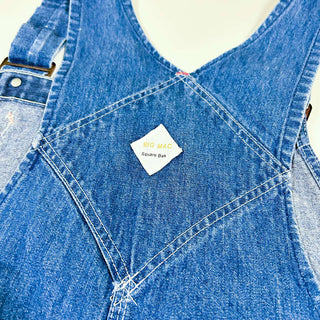 70's "made in USA" BIG MAC Square Bak デニムオーバーオール