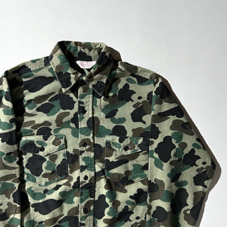 70's "made in USA" Frost Proof ダックハンターカモ フランネル L/Sシャツ