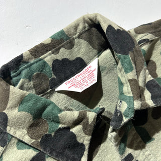 70's "made in USA" Frost Proof ダックハンターカモ フランネル L/Sシャツ
