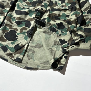 70's "made in USA" Frost Proof ダックハンターカモ フランネル L/Sシャツ