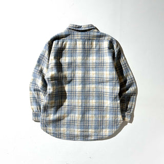 70's "made in USA" PENDLETON ウール チェック レギュラーカラー L/Sシャツ