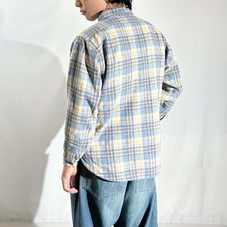 70's "made in USA" PENDLETON ウール チェック レギュラーカラー L/Sシャツ