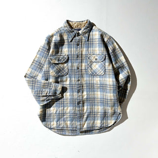 70's "made in USA" PENDLETON ウール チェック レギュラーカラー L/Sシャツ