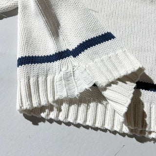 90's "made in USA" LIBERTY 星条旗 コットンニット セーター