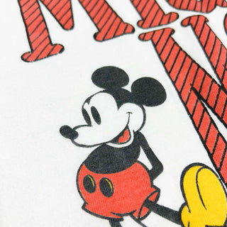 80's "made in USA" Disney "MICKEY MOUSE" プリントTシャツ
