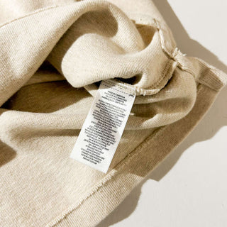 Ralph Lauren ハーフジップ コットンニット セーター(アイボリー)