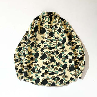 80's THE WOODSMAN ダックハンターカモ シャモア L/Sシャツ