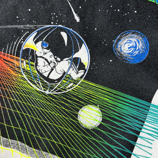 90's "SPACEBALL" 宇宙 両面プリント Tシャツ