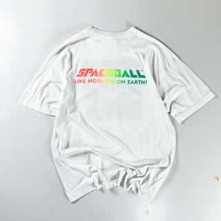 90's "SPACEBALL" 宇宙 両面プリント Tシャツ