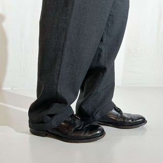 90's～00's DKNY グレー 2タック スラックス