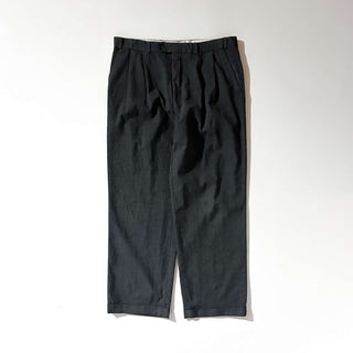 90's～00's DKNY グレー 2タック スラックス