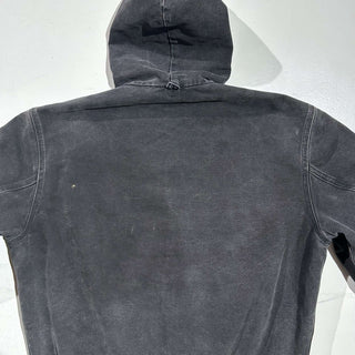 90's～ Carhartt ブラック 裏キルティング フェード ボロ ダック アクティブ ジャケット