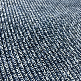 90's～ "made in USA" LE TIGRE インディゴ コットン ニット セーター